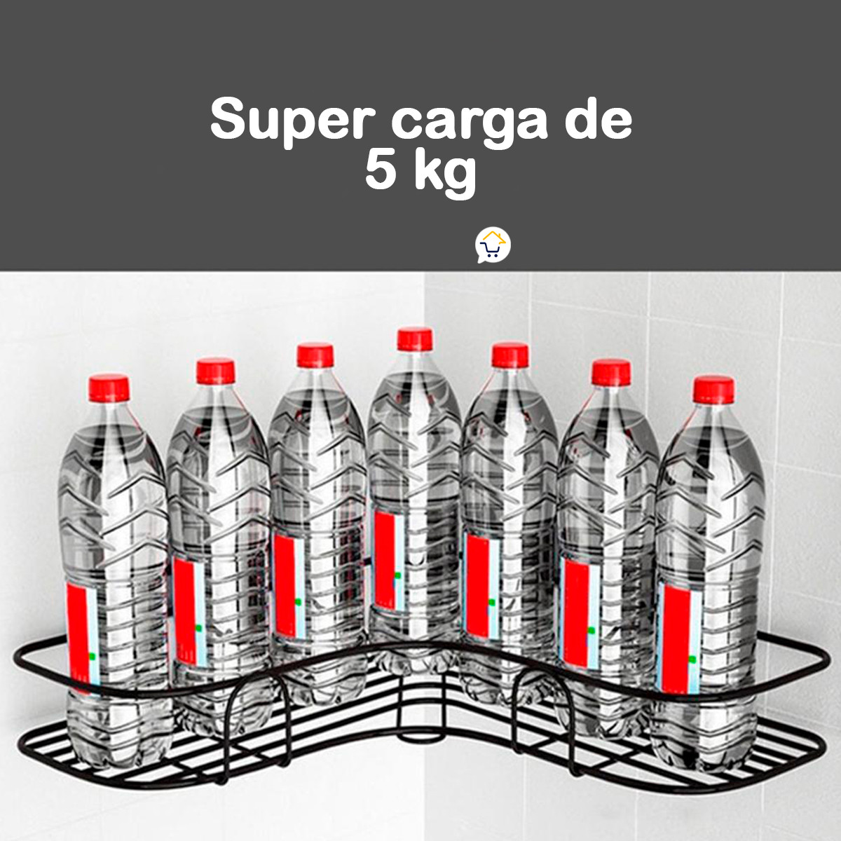 Miniatura 6 de Estante Organizador Pared Adhesivo 9204